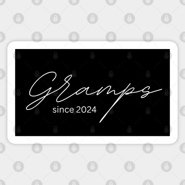 Gramps since 2024 Sticker by PrintsHessin